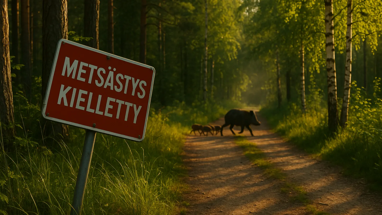 Peste porcine africaine : la Finlande suspend toute la chasse dans sa zone infectée